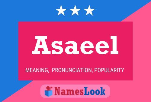 Poster del nome Asaeel