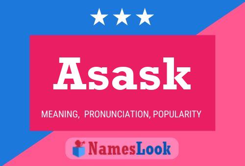 Poster del nome Asask