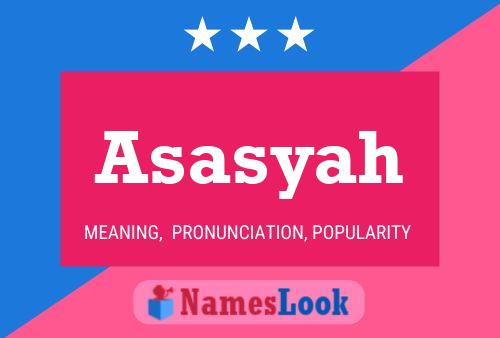 Poster del nome Asasyah