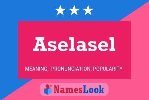 Poster del nome Aselasel