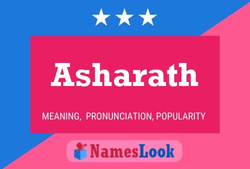 Poster del nome Asharath