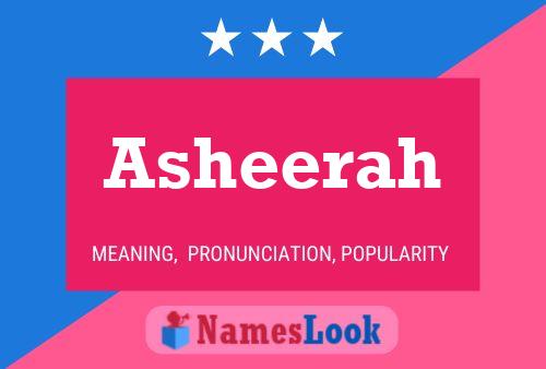 Poster del nome Asheerah