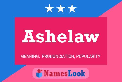 Poster del nome Ashelaw