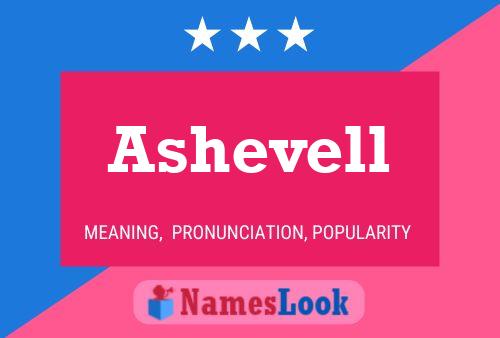 Poster del nome Ashevell