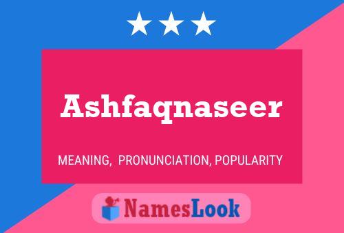 Poster del nome Ashfaqnaseer