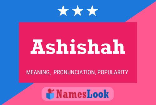 Poster del nome Ashishah