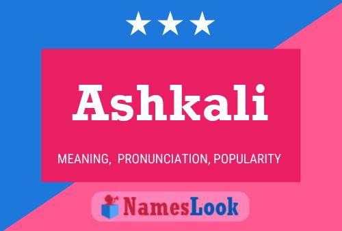 Poster del nome Ashkali