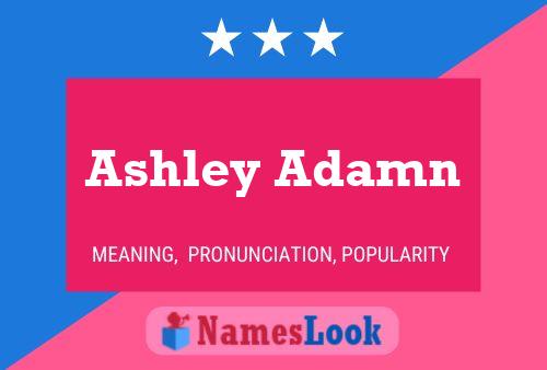 Poster del nome Ashley Adamn