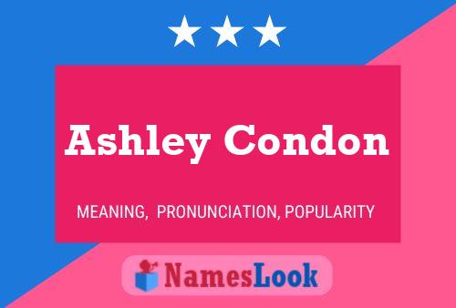 Poster del nome Ashley Condon