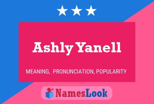 Poster del nome Ashly Yanell