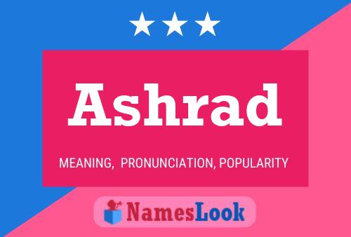 Poster del nome Ashrad