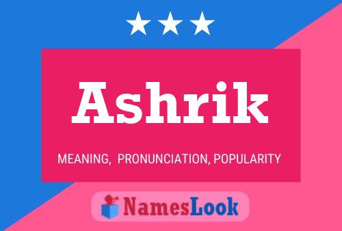 Poster del nome Ashrik