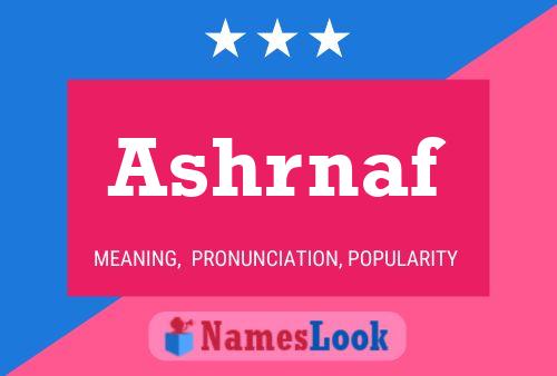 Poster del nome Ashrnaf