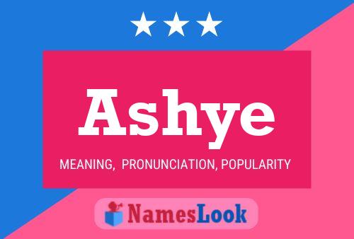 Poster del nome Ashye