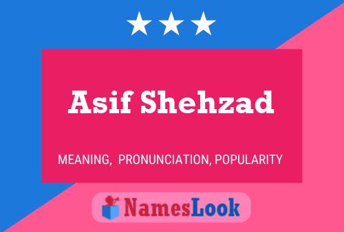 Poster del nome Asif Shehzad