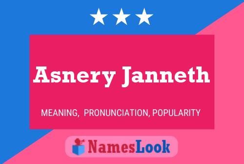 Poster del nome Asnery Janneth