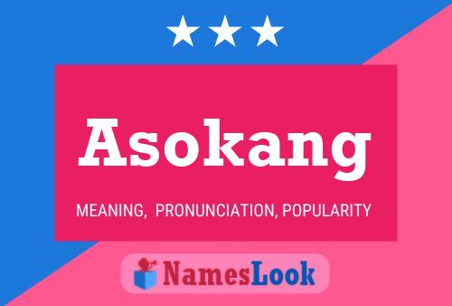 Poster del nome Asokang