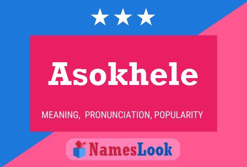 Poster del nome Asokhele