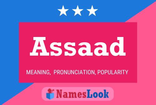 Poster del nome Assaad