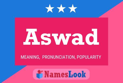 Poster del nome Aswad