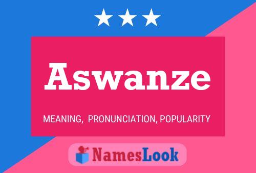 Poster del nome Aswanze