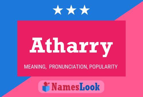 Poster del nome Atharry