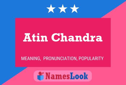 Poster del nome Atin Chandra