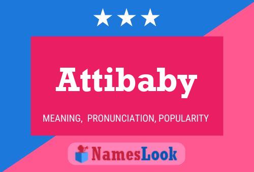 Poster del nome Attibaby