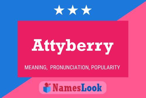 Poster del nome Attyberry