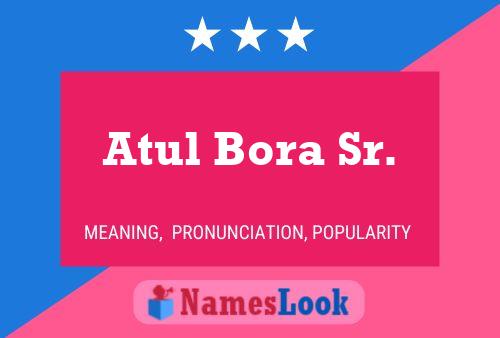 Poster del nome Atul Bora Sr.