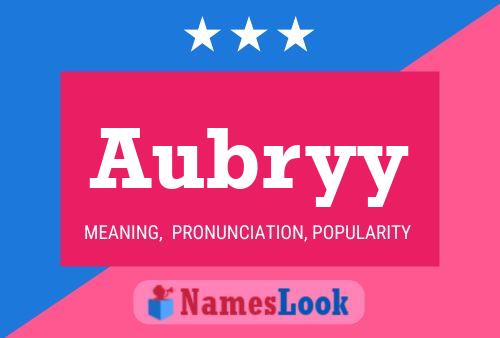 Poster del nome Aubryy