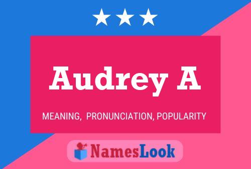 Poster del nome Audrey A