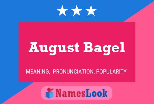 Poster del nome August Bagel