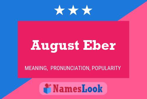 Poster del nome August Eber