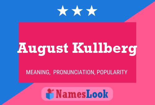 Poster del nome August Kullberg