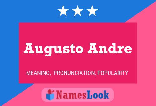 Poster del nome Augusto Andre