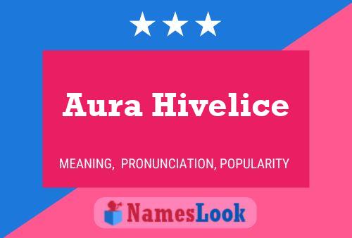 Poster del nome Aura Hivelice