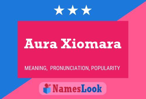 Poster del nome Aura Xiomara