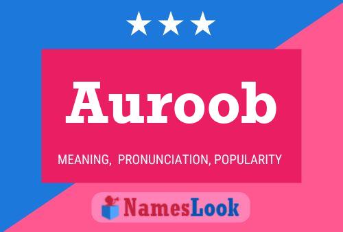 Poster del nome Auroob