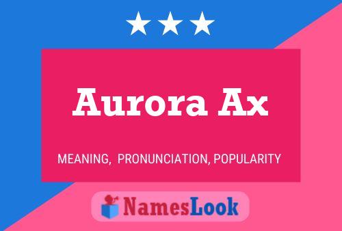 Poster del nome Aurora Ax