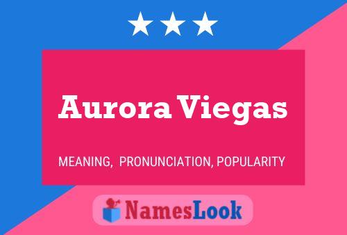 Poster del nome Aurora Viegas