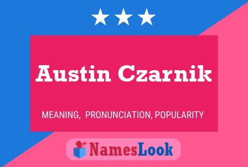 Poster del nome Austin Czarnik