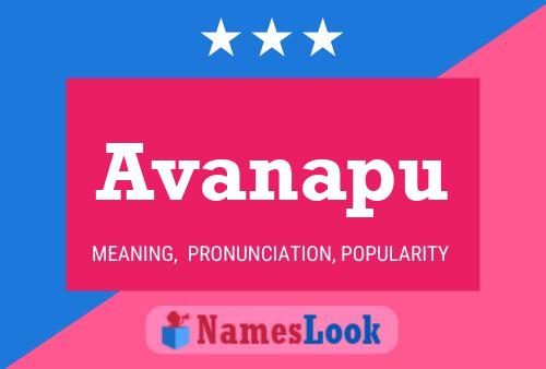 Poster del nome Avanapu