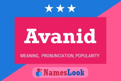 Poster del nome Avanid