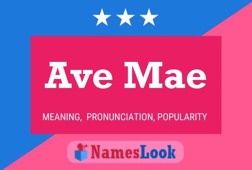 Poster del nome Ave Mae