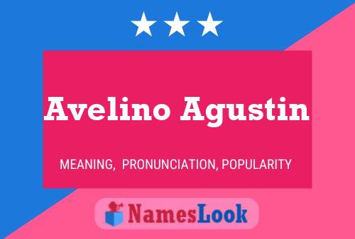 Poster del nome Avelino Agustin