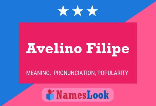 Poster del nome Avelino Filipe