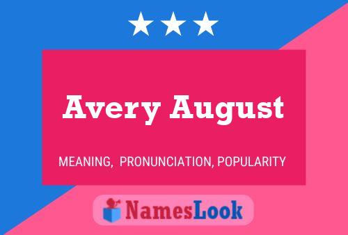 Poster del nome Avery August