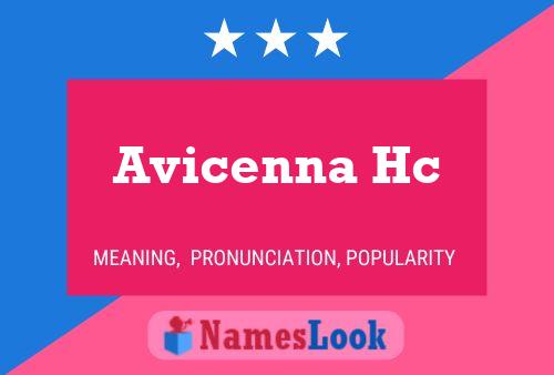 Poster del nome Avicenna Hc