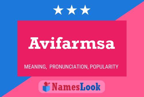 Poster del nome Avifarmsa